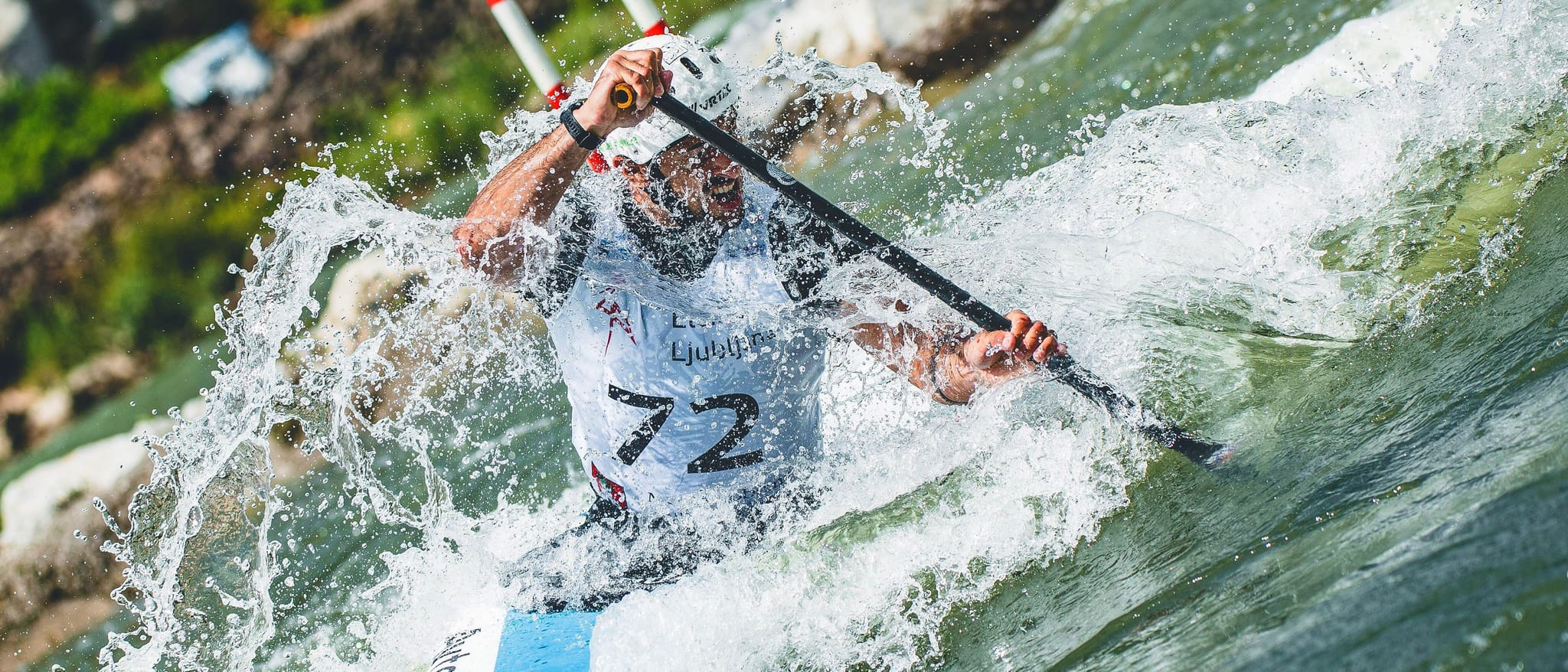 Kajakaški slalom v Tacnu na Savi